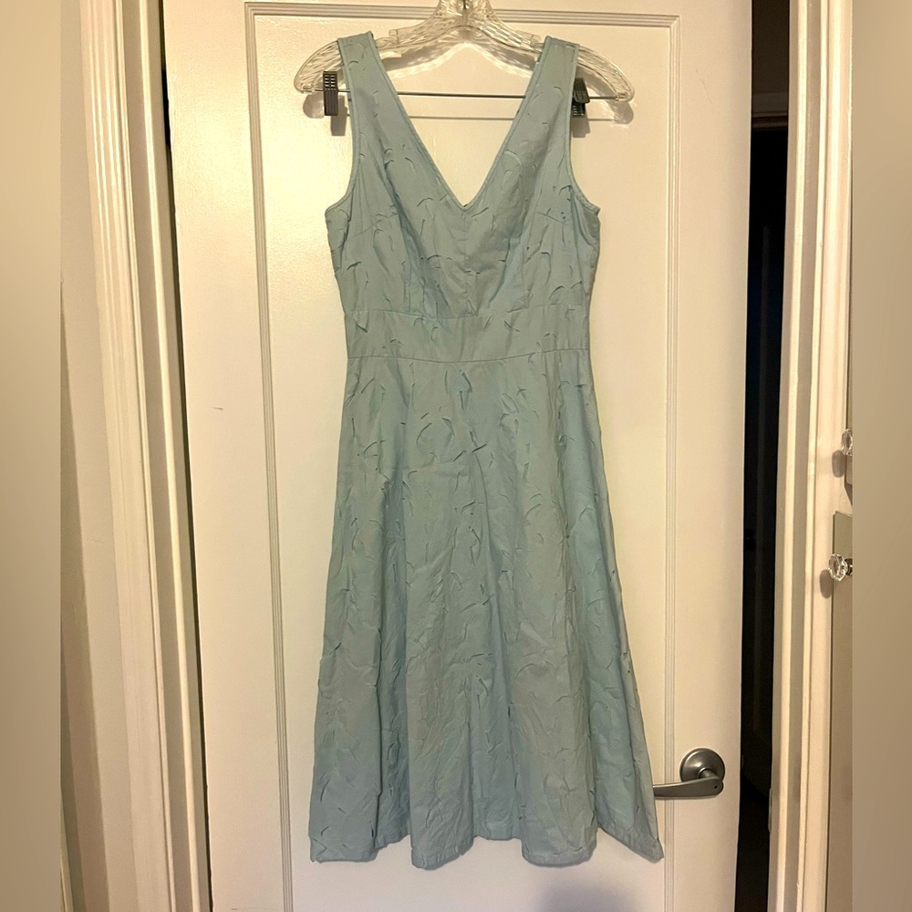 JCrew light blue sun dress. Size 2